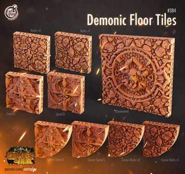 Demon Floor Tiles